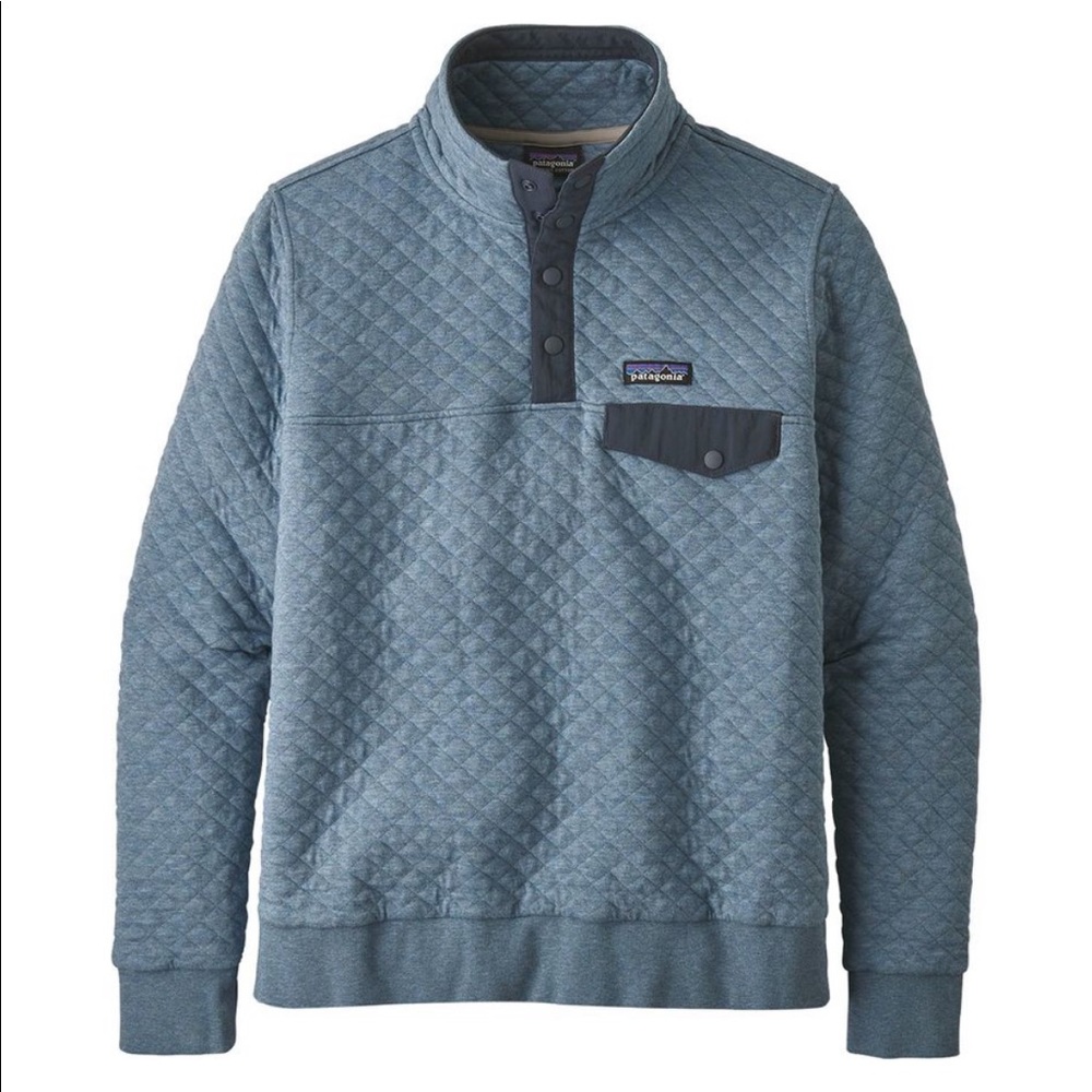 Patagonia Cotton Quilt Snap-T Pullover Sweatshirt